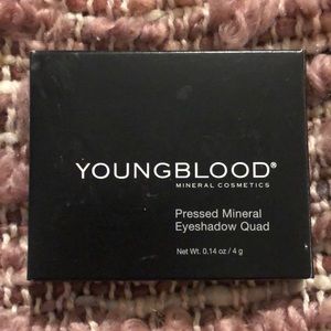 YOUNGBLOOD pressed mineral eyeshadow quad